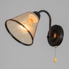 Бра "Эдотт" Е27 40Вт черный - фото 46194785