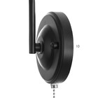 Бра "Эдотт" Е27 40Вт черный - фото 46194787