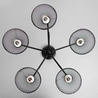 Люстра «Лаймин» 5хЕ27 40 Вт черный 60×60×40 см BayerLux - Фото 4