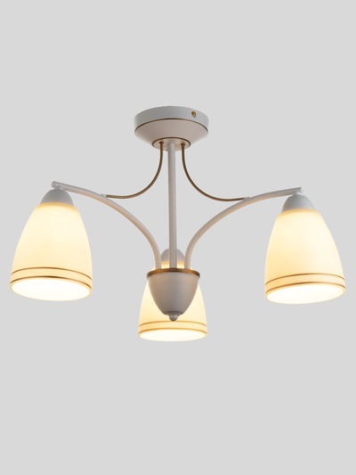 Люстра «Фрэнликс» 3хЕ27 40 Вт белый 54×54×30 см BayerLux