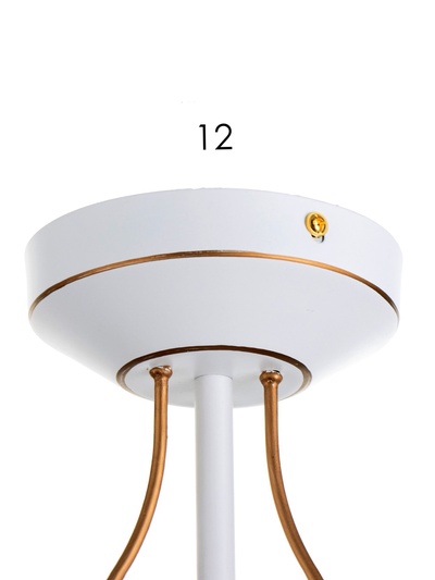 Люстра «Фрэнликс» 3хЕ27 40 Вт белый 54×54×30 см BayerLux