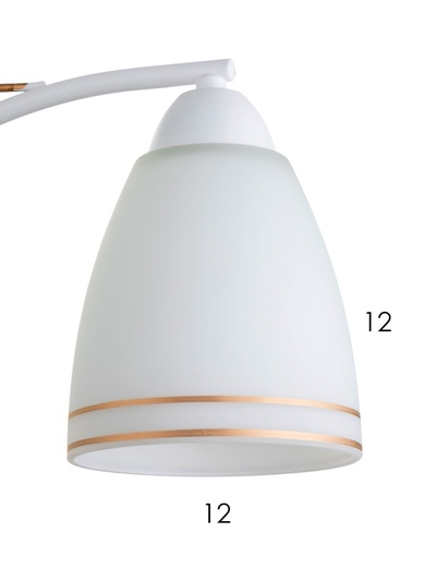 Люстра «Фрэнликс» 3хЕ27 40 Вт белый 54×54×30 см BayerLux