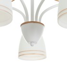 Люстра «Фрэнликс» 5хЕ27 40 Вт белый 54×54×30 см BayerLux - Фото 8