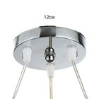 Светильник "Киан" 3хЕ27 40Вт серебро 51х51х60 см BayerLux - фото 24246538