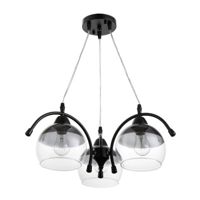 Светильник «Эйсон» 3хЕ27 40 Вт черный 51×51×60 см BayerLux