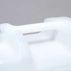 Канистра пищевая «Бочонок», 25 л, со сливом, белая - Фото 4
