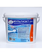 Средство для обработки воды в бассейне Мультиэкт "5 в 1", таб 200 г, 5 кг 9543798 - фото 16625107