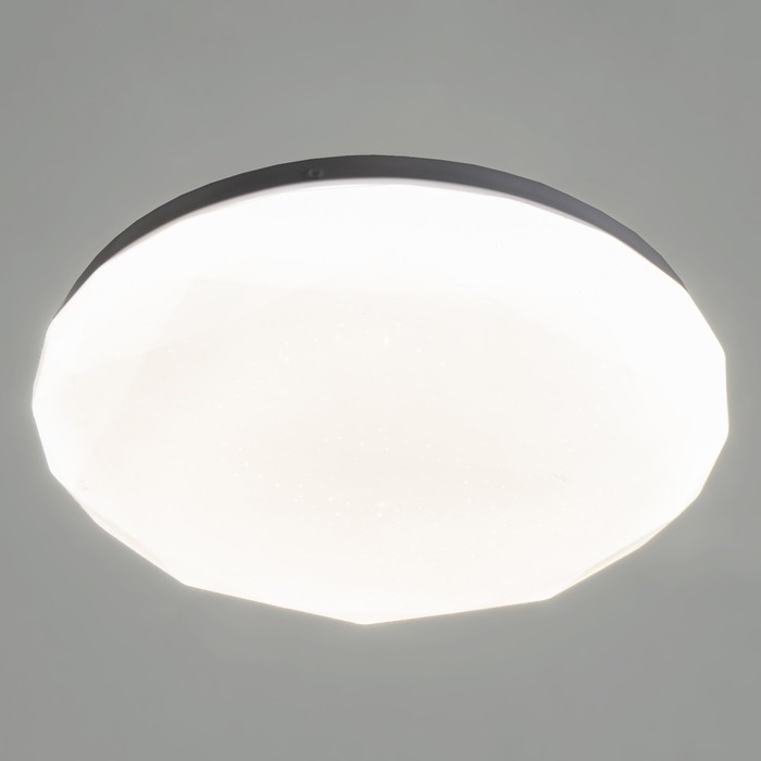 Светильник "Алмаз" LED 24Вт белый 27х27х4 см - фото 1906241549