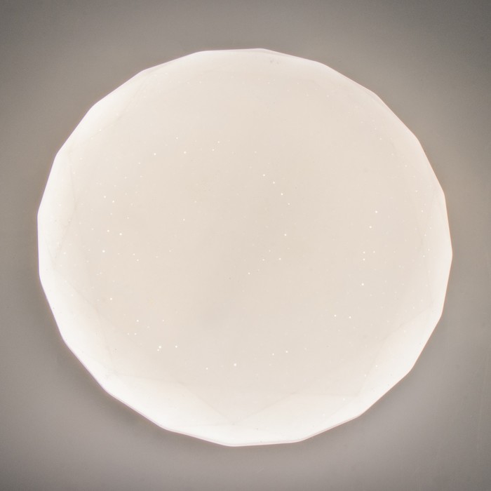 Светильник "Алмаз" LED 24Вт белый 27х27х4 см - фото 1906241556