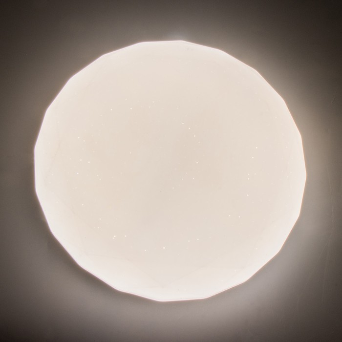 Светильник "Алмаз" LED 24Вт белый 27х27х4 см - фото 1884151829
