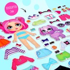 Магнитная игра «Малышка с питомцем», в коробке - Фото 5