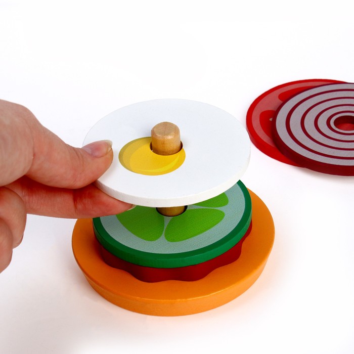 Детская игра «Приготовь бургер» 10 × 9,5 × 8,5 см 62076