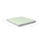 Тетрадь 12 листов в крупную клетку ErichKrause «Классика», обложка мелованный картон, зелёная 1013517