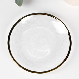 Тарелка стеклянная пирожковая Magistro «Алькор», 15,5×2,2 см