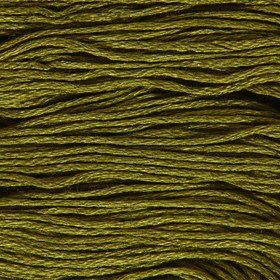Нитки мулине, 8 ± 1 м, цвет болотный №937 (комплект 6 шт)