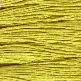 Нитки мулине, 8 ± 1 м, цвет графит ярко-салатовый №3819 (комплект 6 шт)