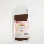 Нитки мулине, 8 ± 1 м, цвет ореховый №801 - фото 22144209