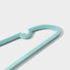 Плечики - вешалки для одежды Доляна «Звезда», 26.5×13.5 см, 6 шт., детские, голубые - Фото 4