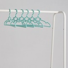 Плечики - вешалки для одежды Доляна «Звезда», 26.5×13.5 см, 6 шт., детские, голубые - Фото 5