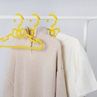 Плечики - вешалки для одежды Доляна, 28.5×0.4×14.5 см, 10 шт., детские, жёлтые - Фото 8