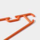 Плечики - вешалки для одежды детские Доляна, 26×15 см, 6 шт, цвет оранжевый - Фото 5