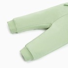 Костюм: толстовка и брюки Крошка Я Street style, рост 86-92 см, зелёный - Фото 10