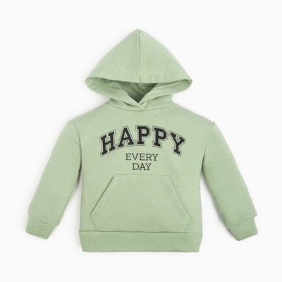 Толстовка детская «Крошка Я» Street style, рост 80-86 см, зелёная