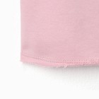 Толстовка для девочки «Крошка Я» Flower, рост 62-68 см, розовая - Фото 4