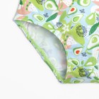 Купальник слитный для девочки, цвет зелёный, рост 122-128 см - фото 22144839