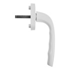 Ручка алюминиевая, оконная, Hermo Агат, цвет белый - фото 25274487