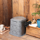 Туалет дачный, h = 39 см, без дна, с отверстиями для крепления к полу, «Люкс» - Фото 3