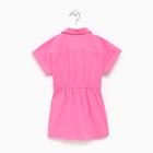 Платье детское с карманами KAFTAN, размер 34 (122-128 см), цвет ярко-розовый - Фото 10