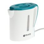 Чайник электрический GELBERK GL-467, пластик, 0.5 л, 500 Вт, бело-зеленый - фото 319393833