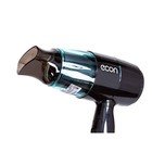 Фен Econ ECO-BH164D, 1600Вт, 2 скорости, 2 режима, складной, цвет чёрный-синий - Фото 10