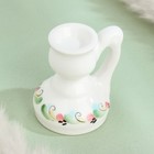 Подсвечник на 1 свечу тонкую «Надежда», 6.3×5.8×6.3 см 9570902