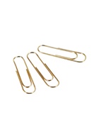 Скрепки канцелярские ErichKrause, 28 мм, 100 шт., омедненные, картонная упаковка  (артикул 1013698)  большой выбор товаров оптом и в розницу по низким ценам с доставкой