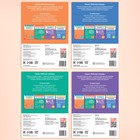 Набор обучающих книг «Рабочие тетради по математике для детей 5-6 лет», 4 книги по 36 стр. - фото 6877132
