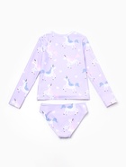 Купальник для девочки раздельный KAFTAN «Единороги», лиловый, рост 122-128 см - Фото 10