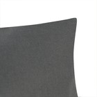 Наволочка Этель 70х70см, цвет серый, 100% хлопок, поплин, 125 г/м2 - Фото 2