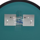 Зеркало "Круг", настенное, 50х50 см, черный багет - фото 42011875