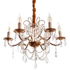 Люстра "Вита" 6х40Вт Е14 золото 58х58х50(88)см 9568042