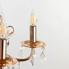 Люстра "Вита" 6х40Вт Е14 золото 58х58х50(88)см 9568042