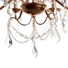 Люстра "Вита" 6х40Вт Е14 золото 58х58х50(88)см 9568042