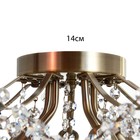 Люстра "Эмилия" 5х40Вт Е14 античная бронза 49х49х33см 9568047