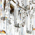 Люстра "Эмилия" 5х40Вт Е14 античная бронза 49х49х33см 9568047