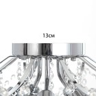 Люстра "Эмилия" 5х40Вт Е14 хром 49х49х33см - фото 35312663