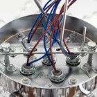 Люстра "Эмилия" 5х40Вт Е14 хром 49х49х33см - фото 35312666