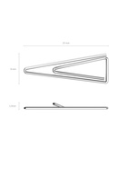 Скрепки канцелярские 25 мм, 100 штук, ErichKrause, никелированные, треугольные, картонная упаковка - Фото 7