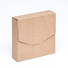 Коробка конверт крафт, 14 х 14 х 4 см - Фото 2