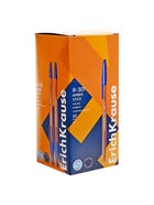 Ручка шариковая ErichKrause. R-301 Amber Stick, синий стержень, узел 1 мм - Фото 8